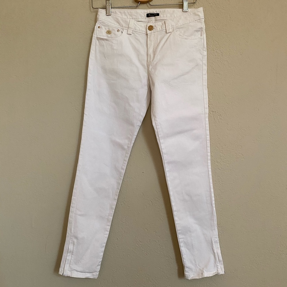 White skinny Jeans